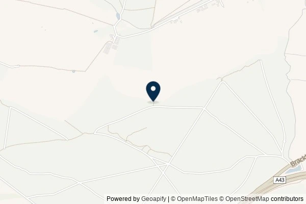 Map showing the area around: Dan Q found GC5FGMC R65: Hazelborough 1: Abby’s woofday cache