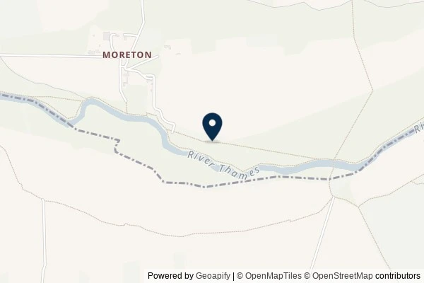 Map showing the area around: Dan Q found GCBMAGY #09 Northmoor Loop