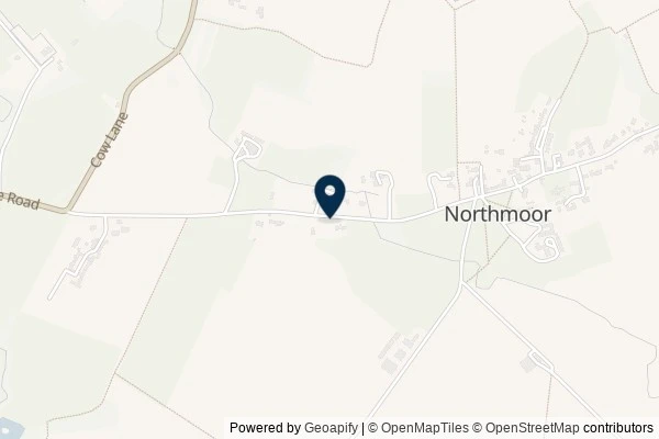 Map showing the area around: Dan Q found GCBMAMC #21 Northmoor Loop