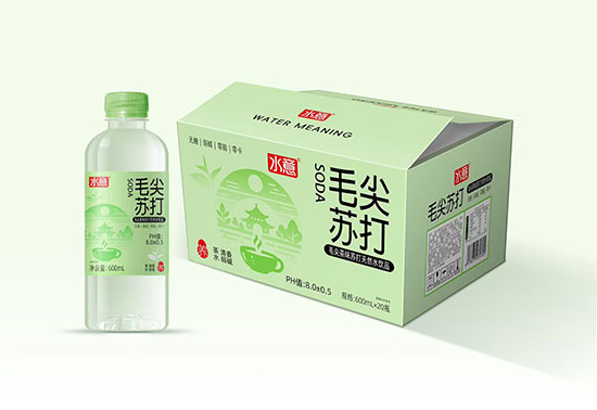 水意毛尖茶味苏打天然水饮品600mlX20瓶 水意毛尖茶味苏打天然水饮品600mlX20瓶